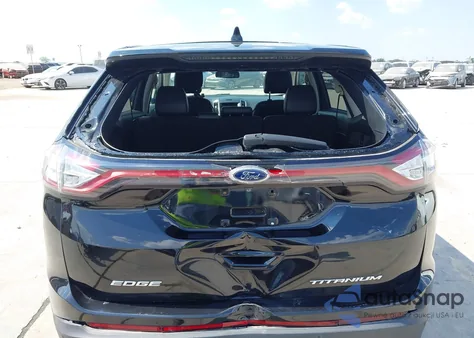 2015 Ford Edge Titanium z USA, uszkodzony, nr VIN 2FMTK4K83FBB09704